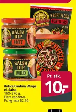 Fleggaard Antica Cantina Wraps el. Salsa tilbud