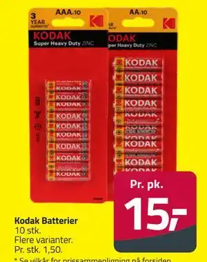 Fleggaard Kodak Batterier tilbud