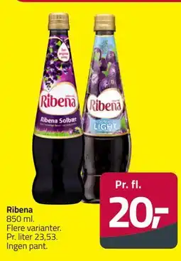 Fleggaard Ribena tilbud