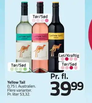 Fleggaard Yellow Tail tilbud