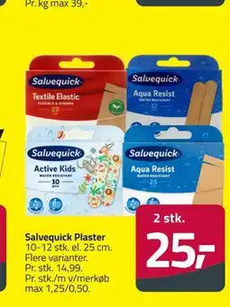 Fleggaard Salvequick Plaster tilbud