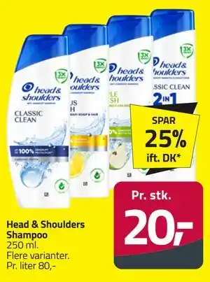 Fleggaard Head & Shoulders Shampoo tilbud
