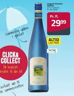 Fleggaard Langguth Vinothek Spätlese tilbud