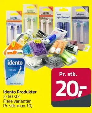 Fleggaard Idento Produkter tilbud