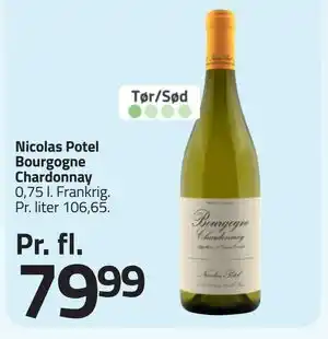 Fleggaard Nicolas Potel Bourgogne Chardonnay tilbud