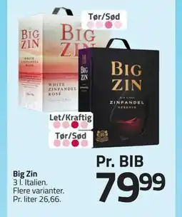 Fleggaard Big Zin tilbud