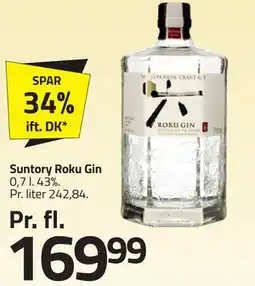 Fleggaard Suntory Roku Gin tilbud