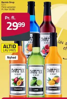 Fleggaard Barmix Sirup tilbud