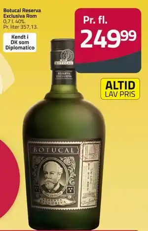 Fleggaard Botucal Reserva Exclusiva Rom tilbud