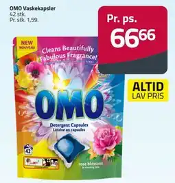 Fleggaard OMO Vaskekapsler tilbud