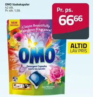 Fleggaard OMO Vaskekapsler tilbud