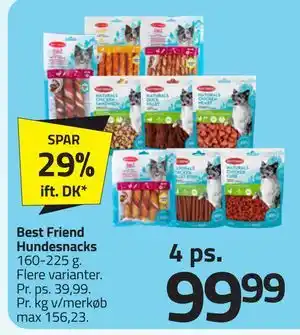 Fleggaard Best Friend Hundesnacks tilbud