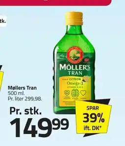 Fleggaard Møllers Tran tilbud