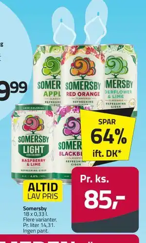 Fleggaard Somersby tilbud