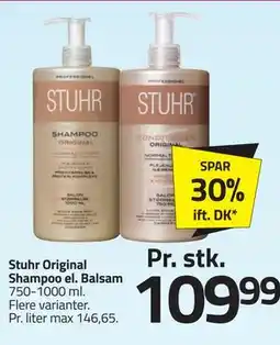 Fleggaard Stuhr Original Shampoo el. Balsam tilbud