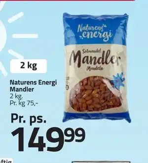 Fleggaard Naturens Energi Mandler tilbud