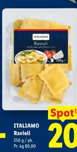 Lidl ITALIAMO Ravioli tilbud