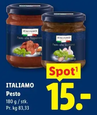 Lidl ITALIAMO Pesto tilbud
