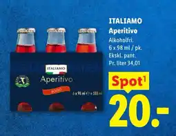 Lidl ITALIAMO Aperitivo tilbud
