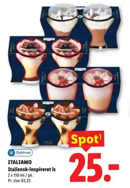Lidl ITALIAMO Italiensk-inspireret is tilbud