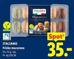 Lidl ITALIAMO Friske macarons tilbud