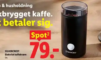 Lidl SILVERCREST Elektrisk kaffekværn tilbud