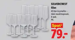 Lidl SILVERCREST Glas tilbud
