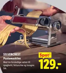 Lidl SILVERCREST Pastamaskine tilbud