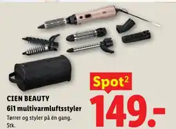 Lidl CIEN BEAUTY 6i1 multivarmluftsstyler tilbud