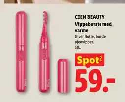 Lidl Cien beauty vippebørste med varme tilbud