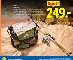 Lidl CRIVIT Fiskestang tilbud