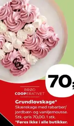 Kvickly Grundlovskage tilbud