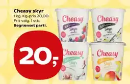 Kvickly Cheasy skyr tilbud