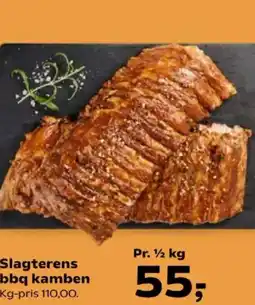 Kvickly Slagterens bbq kamben tilbud