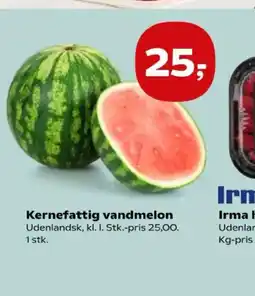 Kvickly Kernefattig vandmelon tilbud