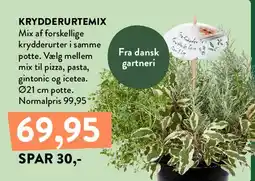 Plantorama KRYDDERURTEMIX tilbud