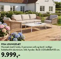 Plantorama PISA LOUNGESÆT tilbud
