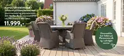 Plantorama NAPOLI SPISEBORDSÆT tilbud