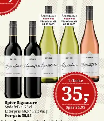 Dagli'Brugsen Spier Signature tilbud