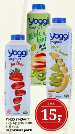 Dagli'Brugsen Yoggi yoghurt tilbud