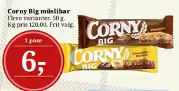 Dagli'Brugsen Corny Big müslibar tilbud