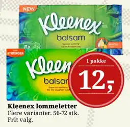Dagli'Brugsen Kleenex lommetørklæder tilbud