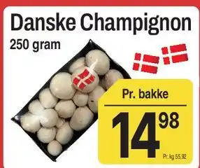 ABC Lavpris Danske Champignon tilbud