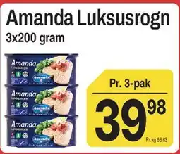 ABC Lavpris Amanda Luksusrogn tilbud