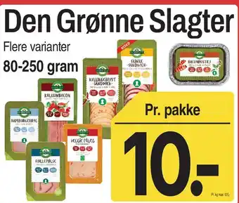 ABC Lavpris Den Grønne Slagter tilbud