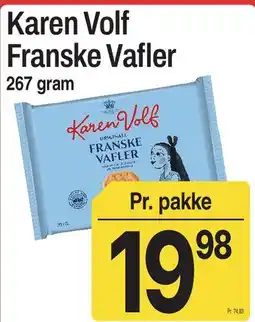 ABC Lavpris Karen Volf Franske Vafler tilbud