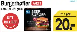 ABC Lavpris Burgerbøffer tilbud