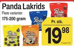 ABC Lavpris Panda Lakrids tilbud