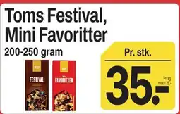 ABC Lavpris Toms Festival / Mini Favoritter tilbud