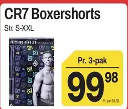 ABC Lavpris CR7 Boxershorts tilbud